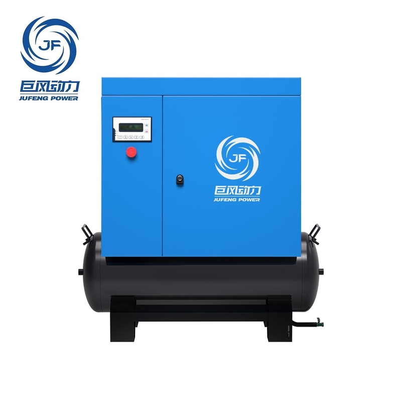 65-75 dB سطح سر و صدا یک فاز کمپرسور هوا پیچ قابل حمل با ولتاژ 110V/220V و 200-700 L/min جابجایی