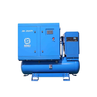 15kW 4 در 1 VSD پیچ کمپرسور هوا فرکانس تبدیل برای ماشین برش لیزر