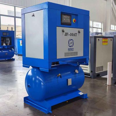 کمپرسور هوای پیچی یکپارچه 2 در 1 با مخزن دریافت هوا